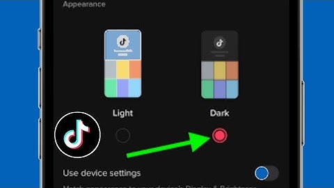 How To Fix TikTok Dark Mode Option Not Showing (New Feature 2024)|Fix Tiktok Dark Mode Option mising