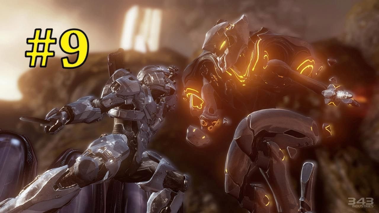 Halo 4 Gameplay / Walkthrough w/ axekick92 - Part 9 - Clusterf*ck