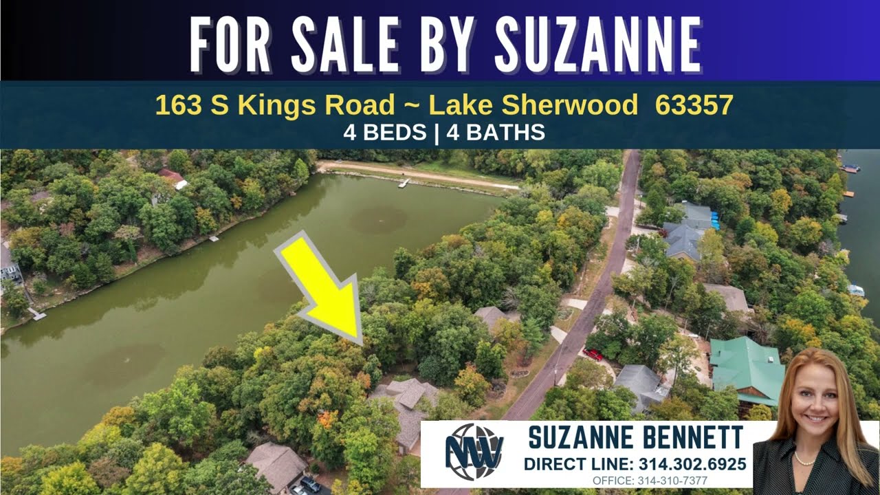 163 S Kings - Lake Sherwood MO - Lakefront Home For Sale