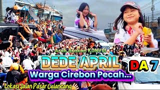 Konvoi Dede April Cirebon||Detik Detik Konvoi Juara 3 DA7 Indosiar Dede April 2025