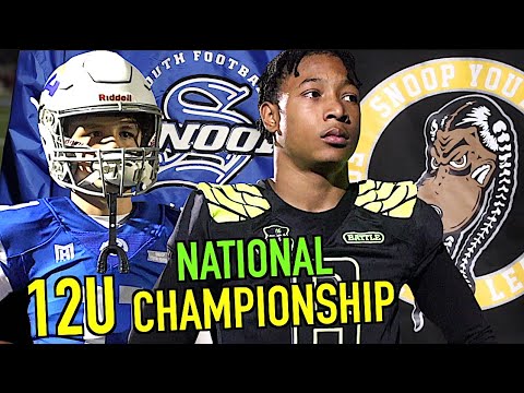 🔥🔥 12U OG Ducks vs LA Rams || Snoop Dogg Youth Football League ...