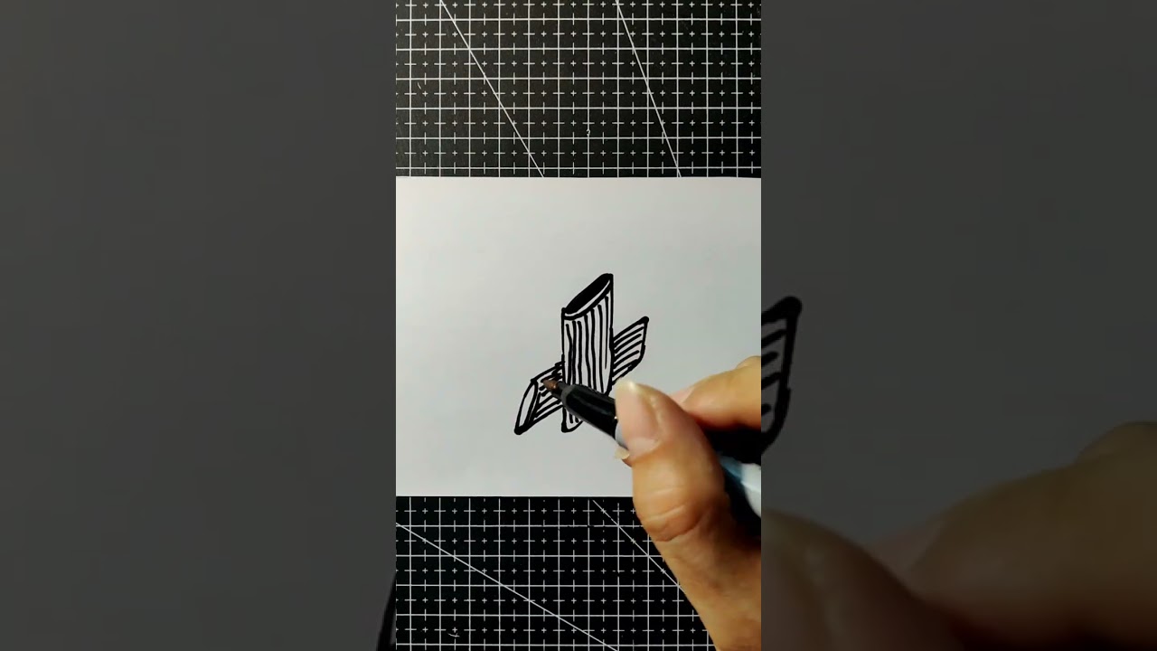 This is My Quick Drawing of Penne Pasta