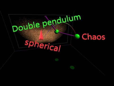 Double pendulum in 3D