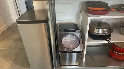 Thereye Countertop Nugget Ice Maker, Pebble Ice Maker Machine Review, my fav pebble ice maker