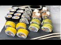 SUSHI FATTO IN CASA RICETTA PASSO PASSO 🍣 😋 | No pesce crudo | Facile e Veloce SUSHI  step-by-step