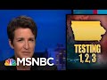 State And Federal Testing Blunders Hinder Coronavirus Containment | Rachel Maddow | MSNBC