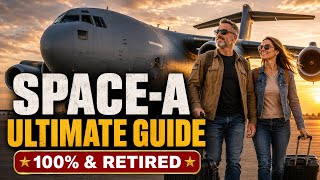 100% Disabled Veterans & Retirees: The Ultimate Space-A Travel Guide