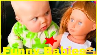 Funny Babies' Reactions when Playing New Toys | Funny Baby Videos