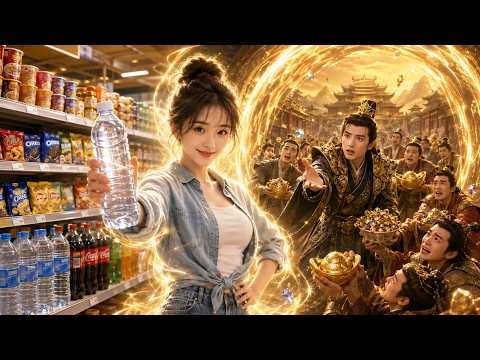 The poor girl's supermarket spans a millennia; she trades bottled… poster
