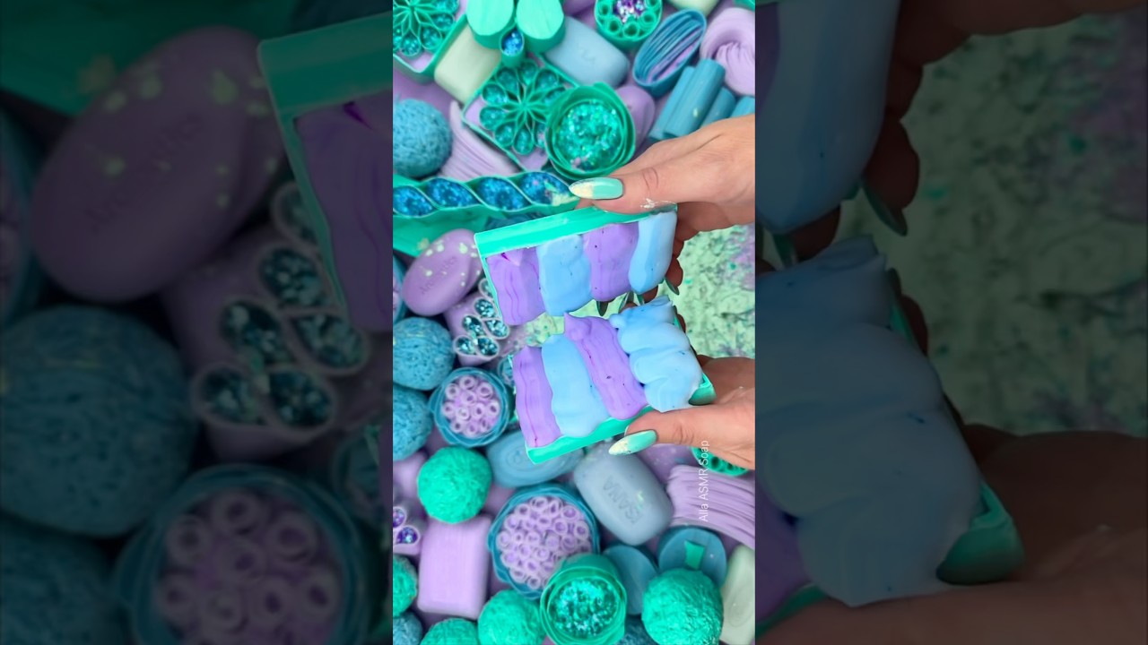 Fiz o sabonete mais satisfatório do MUNDO