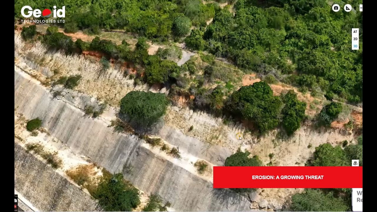 Monitoring Erosion With Drone Technology