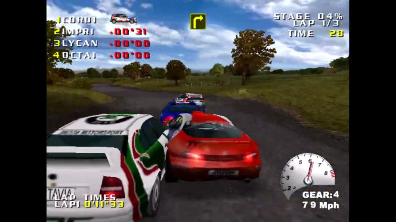 V-Rally 2 On Dreamcast Looks Great!