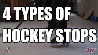 4 Types of Hockey Stops