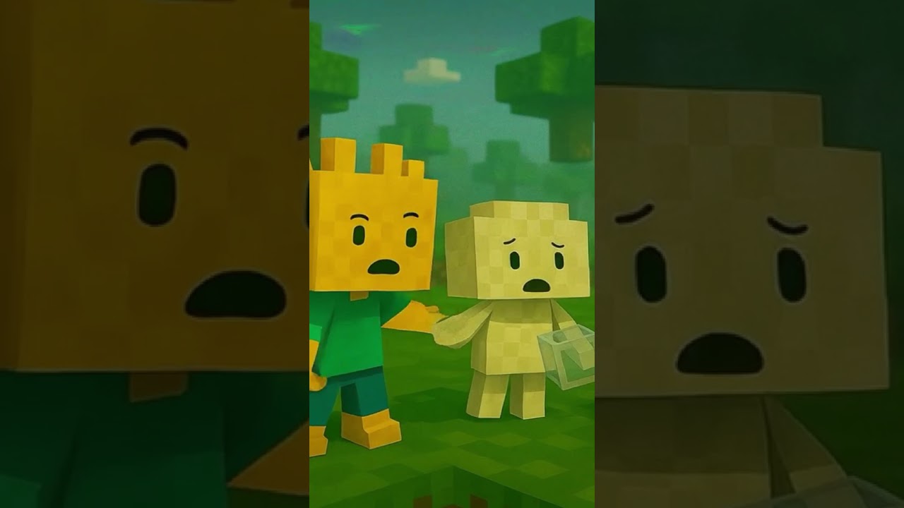 Raybo and Misty are rushing to save the pixel world! 🧱⚡  