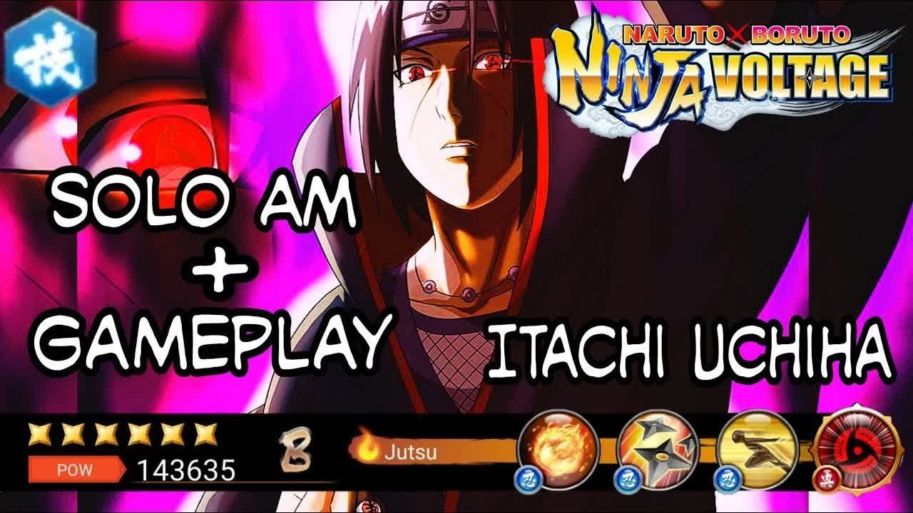 Solo Attack Mission + Gameplay Itachi Uchiha | Naruto x Boruto Ninja ...