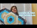 Camino de mesa con triangulos | PATCHWORK | Andrea Miani