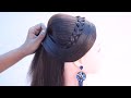 3 glamorous open hairstyle for karwa chauth  puff hairstyle  front fishtail braid  new hairstyle