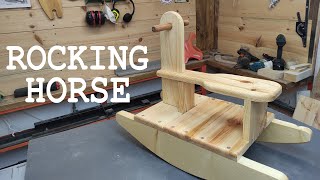 Cara membuat kuda goyang: Cara membuat mainan anak dari kayu bekas, proyek DIY. Mainan kayu.