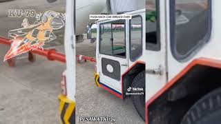 Push Back Car Service Check Bandar Udara Juwata Kota Tarakan Kalimantan Utara