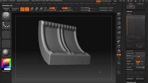 Maya to ZBrush to UDK - Part 12 - New layers at different subdivision levels.