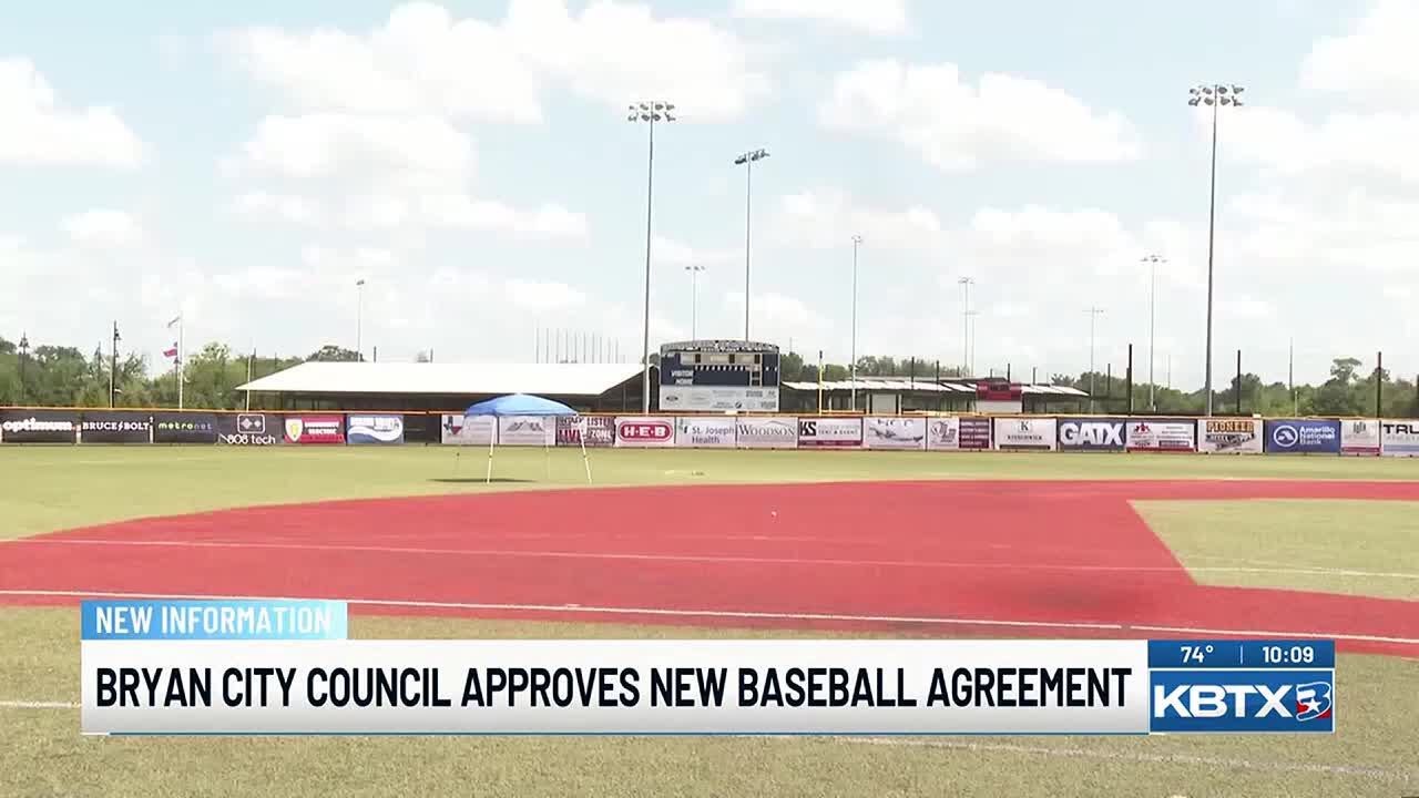 Bryan City Council approves new baseball agreement with Ventura Sports