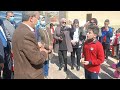 الوطن محافظ الإسماعيلية يفتتح شارع حديقة المعرفة ويتفقد الاعمال بحديقة المعرفة 