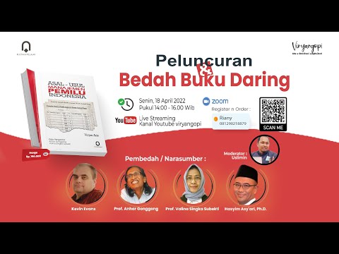 Bedah Buku Asal Usul Manajemen Pemilu Indonesia