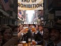 Prohibition Era The Unintended Consequences of America's Bold Experiment with Alcohol Ban