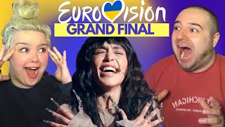 EUROVISION 2023 - LIVE REACTION TO GRAND FINAL AND VOTING | AMERICAN COUPLE