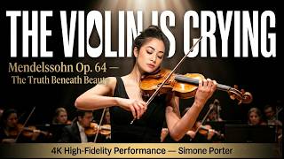 THE VIOLIN IS CRYING! Simone Porter Unleashes The Soul Of Mendelssohn’s Op. 64 (4K)