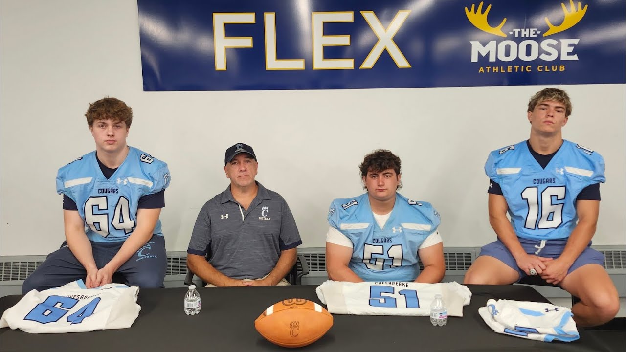 IMAGINE AN ATHLETE ANNE ARUNDEL COUNTY 2025 FOOTBALL MEDIA DAY: CHESAPEAKE COUGARS🐾