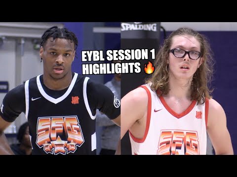 BRONNY JAMES & ANDREW MEADOW EYBL Session 1 Highlights!