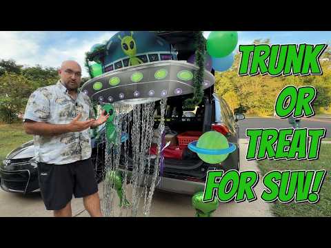 LIONO Trunk or Treat Alien Decorations Review: Easy Setup!