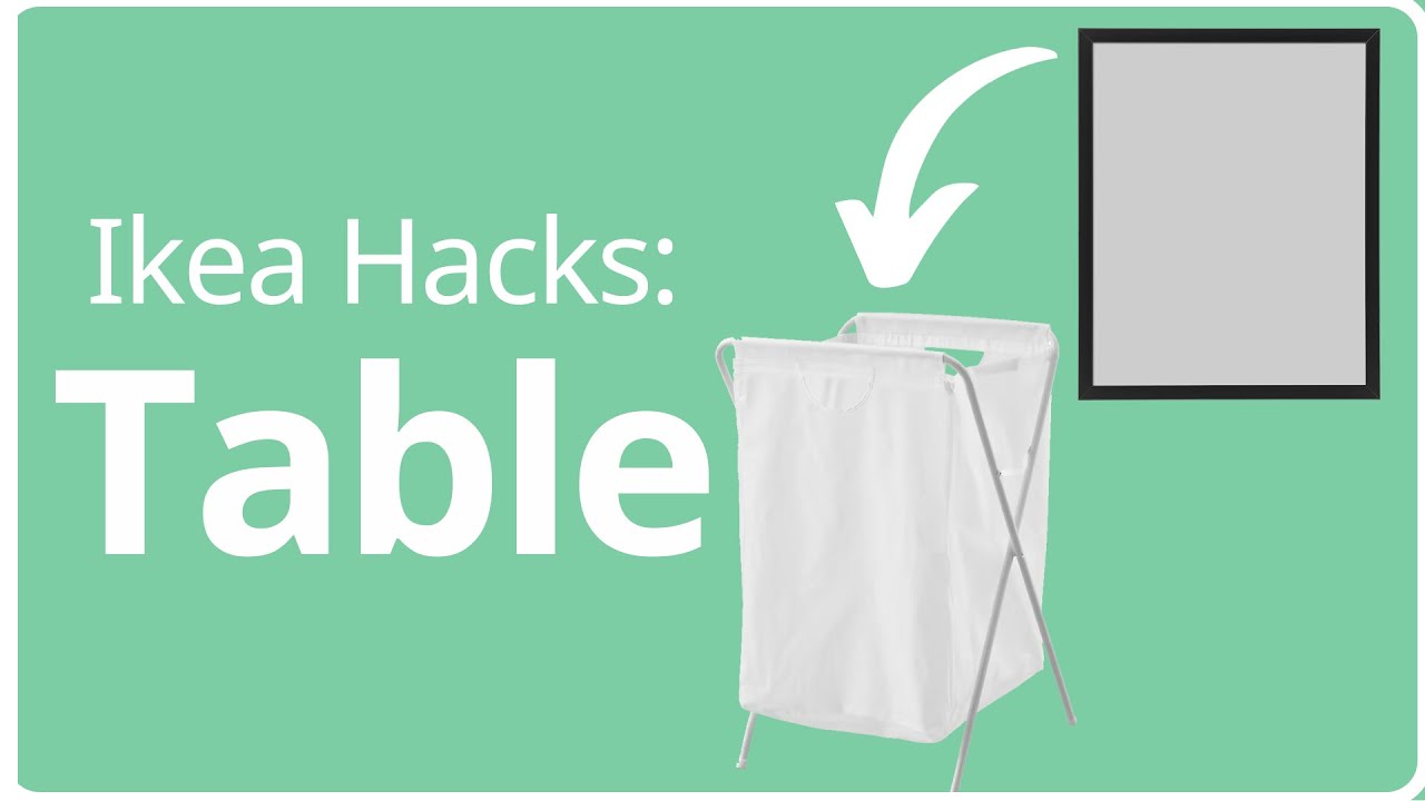 Ikea Laundry Folding Table Hack: Easy DIY Folding Solution for Space-Saving Laundry Setup