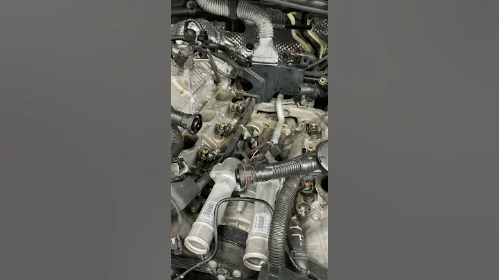 Porsche Cayenne coolant leaks at the intake pipes