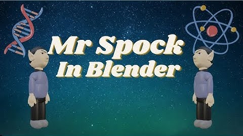 Mr Spock in Blender