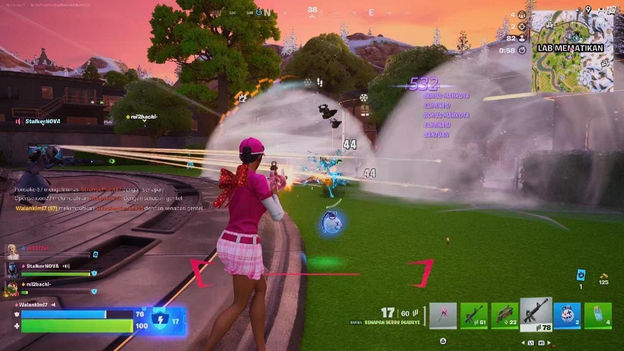 Fortnite SQUADS random ZERO BUILD VICTORY ROYALE