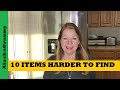 10 Items Harder To Find...Grocery Shortages SHTF Ahead...Everything Shortages