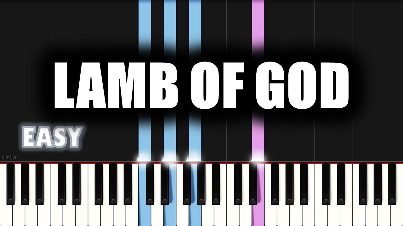 Neyi Lamb Of God EASY PIANO TUTORIAL by SA Gospel Piano YouTube