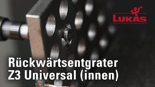 LUKAS Rückwärtsentgrater Z3 für beste Oberflächenergebnisse in kurzer Zeit - NEXT LEVEL SOLUTIONS.