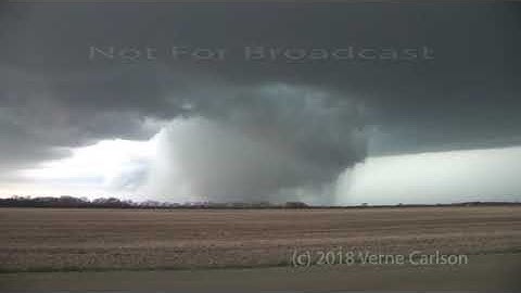 May 1, 2018 Tescott, KS Wedge Tornado Timelapse