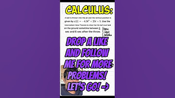 Can you solve this calculus problem? #calculus #calc #apcalc #calculusconcepts