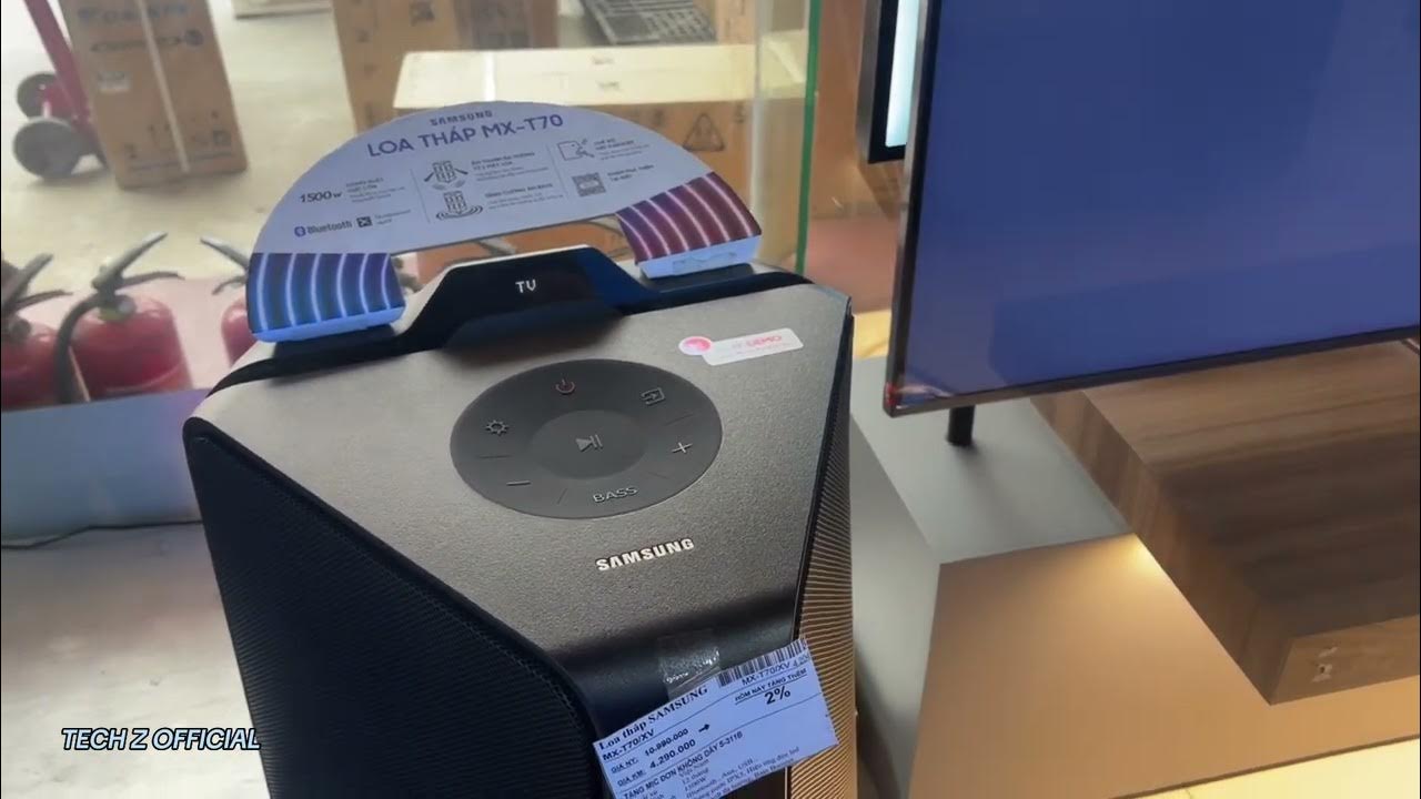 How to connect Samsung T70 Tower Speaker to Samsung 98inch QLED TV ...