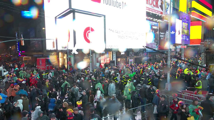 NEW YEAR'S EVE LIVE FROM TIMES SQUARE