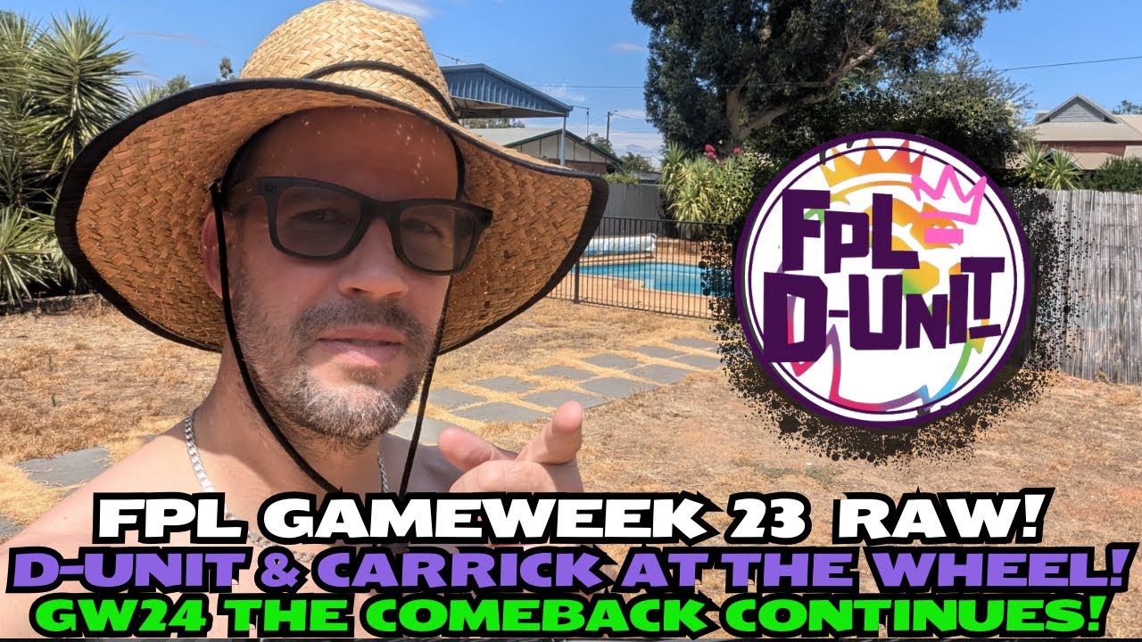 Реакция на 23-й тур FPL! Возвращение D-UNIT продолжается! Объединены для победы в лиге! 24-й тур,...