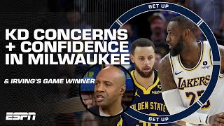 JWill says LeBron \& Curry are 'outside looking in' + KD's bad game or a bad sign? | Get Up