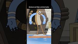 Mordecai and Rigby switched bodies.#shorts #anime