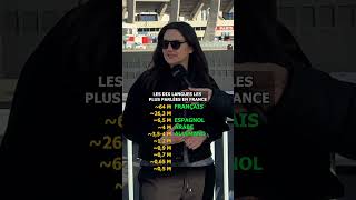 Les 10 langues les plus parlées en France. 🇫🇷 Tu as les manquantes ? #langues #culturegenerale