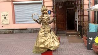 Москва - Арбат - Статуя - Зазывала 2015-06-22