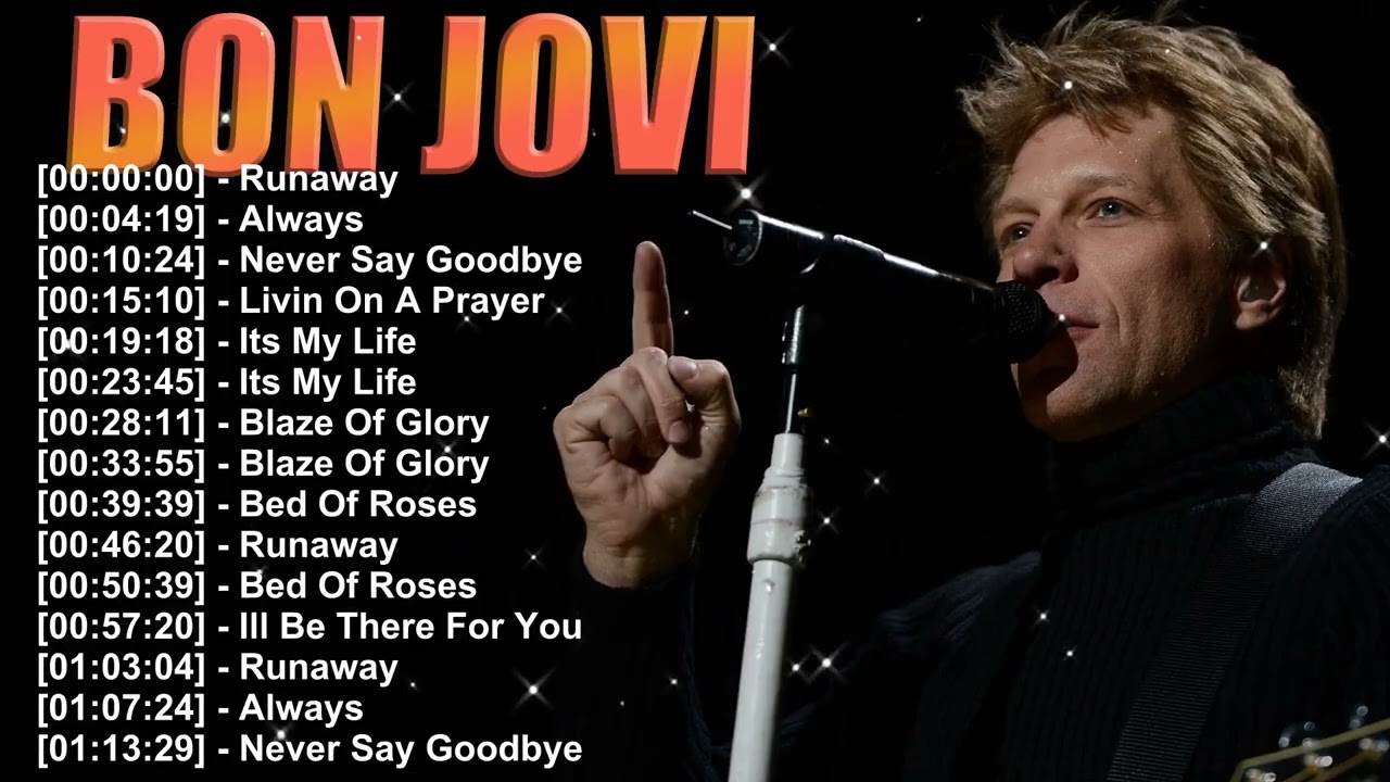 Bon Jovi Greatest Hits 2026 – Always, It’s My Life & More Classics